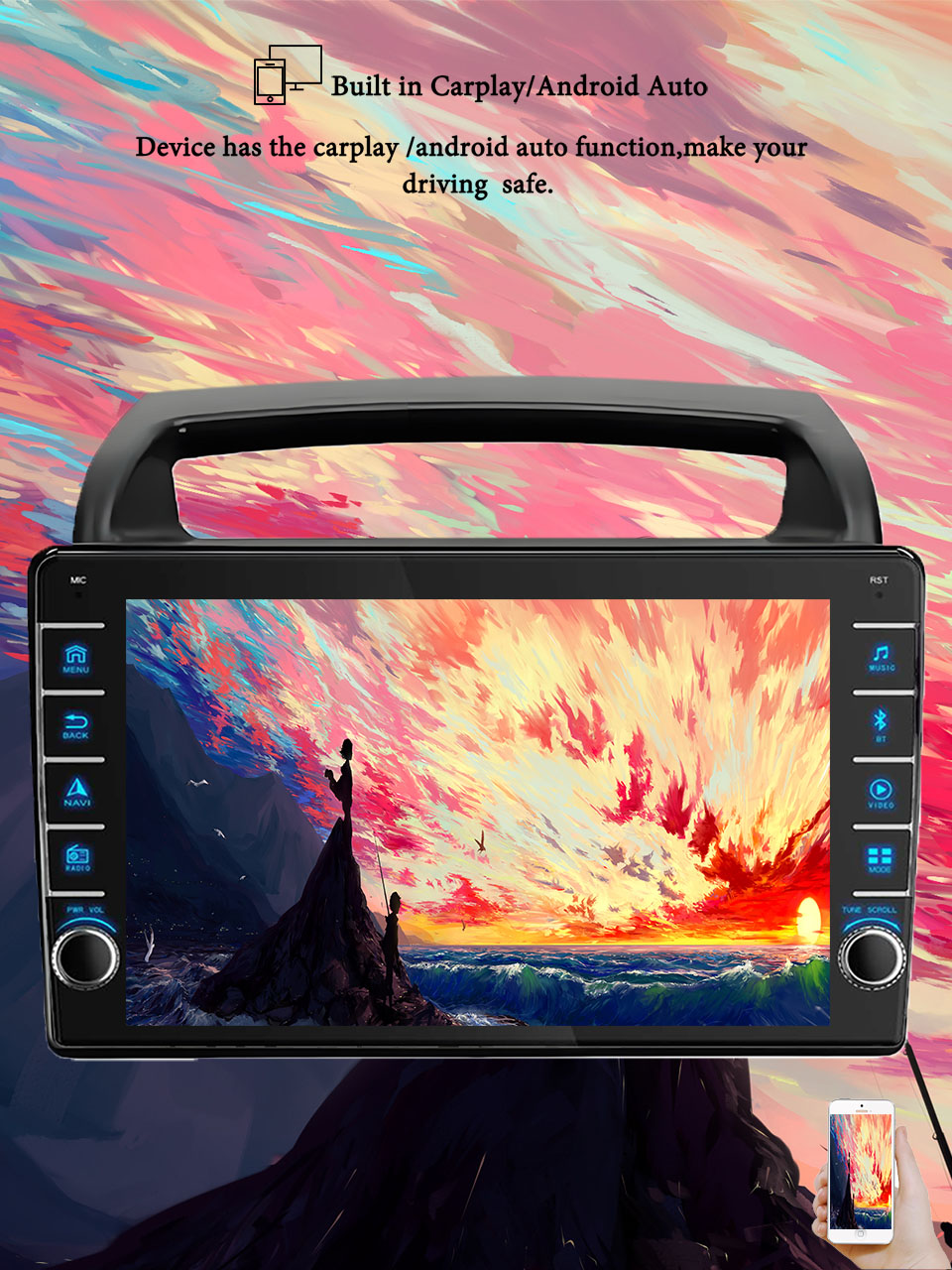 8G+128G Android 14 For Kia Car - Tablet Danish Mobile & Accessories review and price