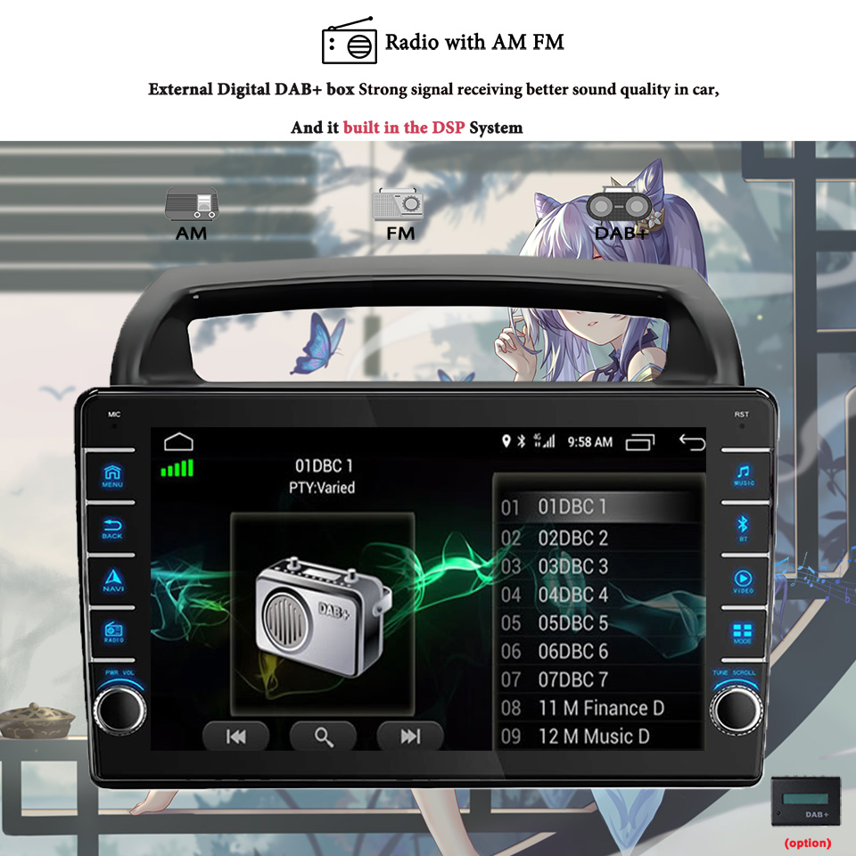 8G+128G Android 14 For Kia Car - Tablet Danish Mobile & Accessories review and price