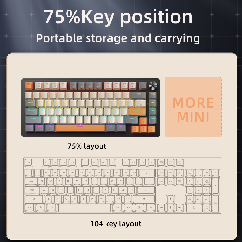 Custom Wired Gaming Keyboard 7 - Tablet Accessories Uk review and price