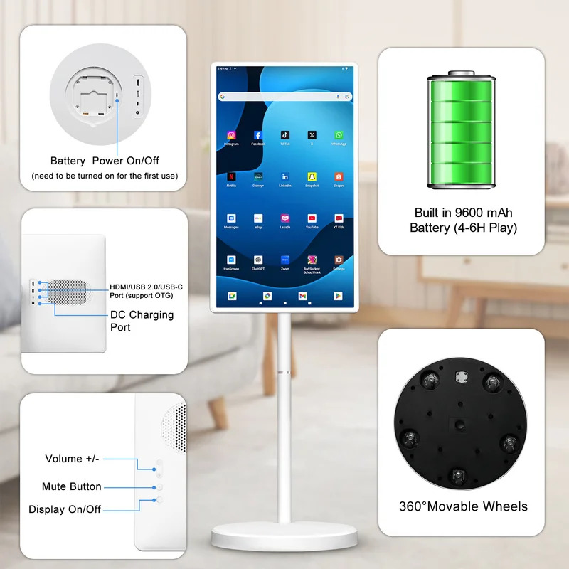 32 Inch Android 15 Smart TV, 6 - Tablet Accessories Uk review and price
