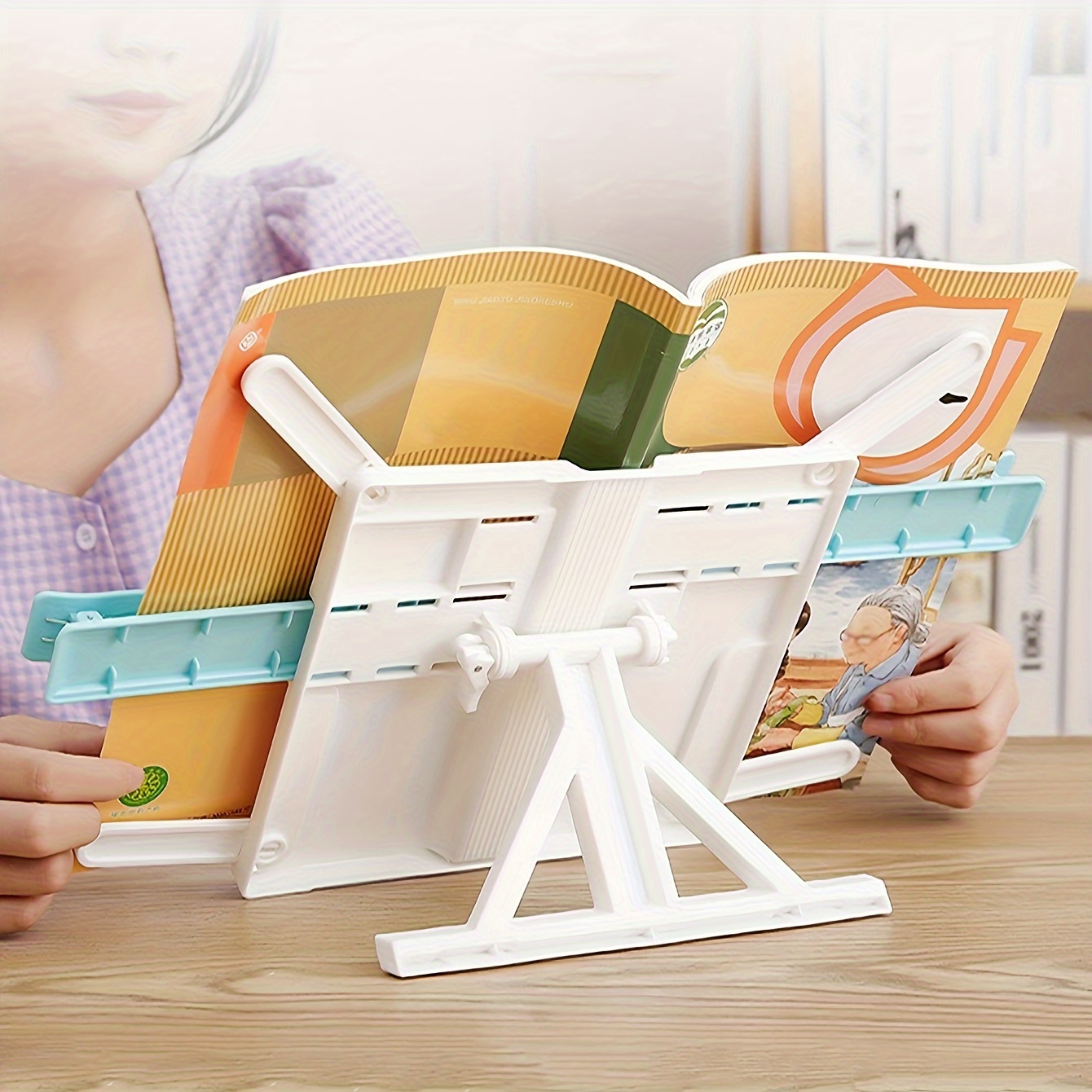 1pc Adjustable Portable Adjust - Tablet Accessories For Reading review and price