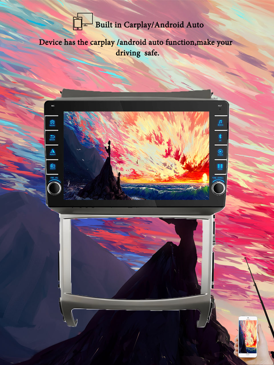 8G+128G Android14 For Hyundai  - Tablet Danish Mobile & Accessories review and price