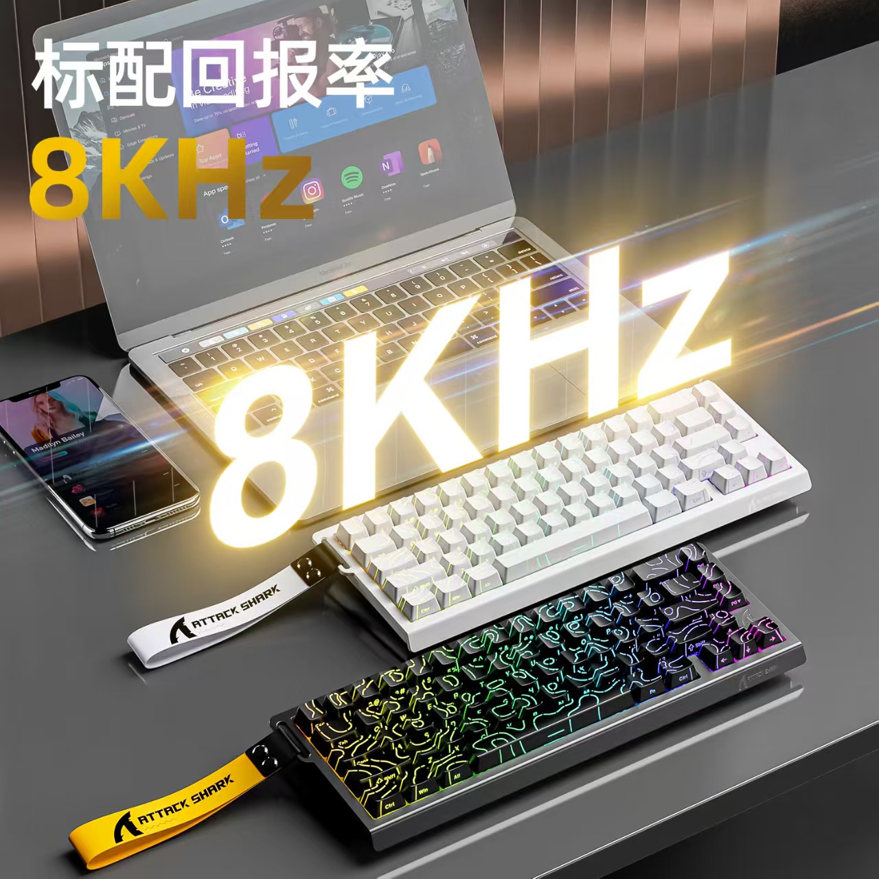 ATTACK SHARK X68HE Magnetic Me - Tablet Accessories Uk review and price